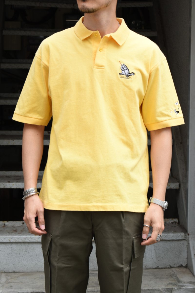 画像13: 90's crazy shirts S/S polo shirt -MADE IN USA- (13)