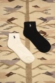 画像1: [NEW] POLO Ralph Lauren  short socks [2 color] (1)