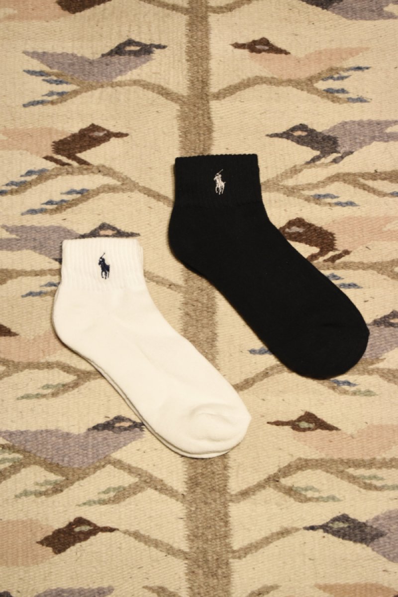 画像1: [NEW] POLO Ralph Lauren  short socks [2 color] (1)