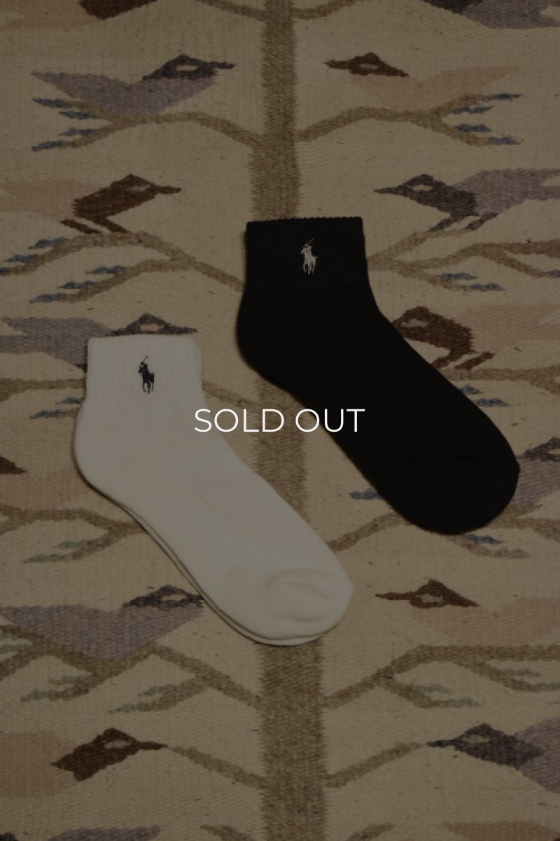 画像1: [NEW] POLO Ralph Lauren  short socks [2 color] (1)