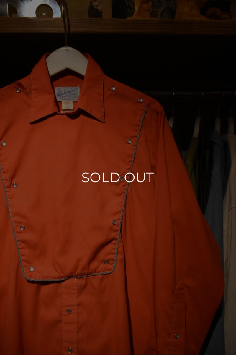 画像2: 70's Rockmount Runch Wear cavalry shirt (2)