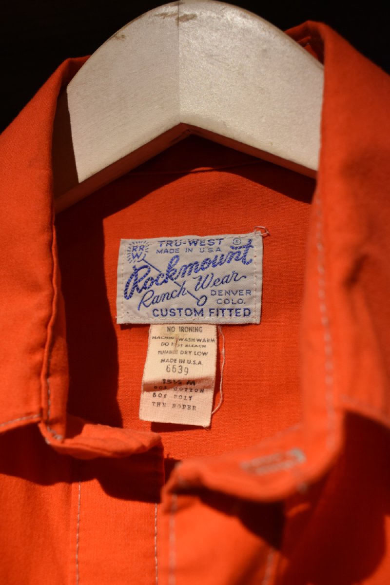 画像7: 70's Rockmount Runch Wear cavalry shirt (7)