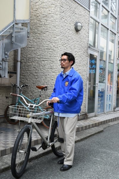 画像3: 90's Cardinal nylon coach jacket -made in USA-