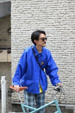 画像15: 90's Cardinal nylon coach jacket -made in USA- (15)