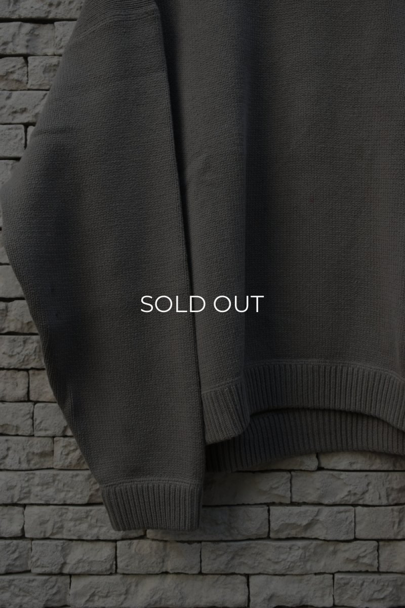 画像3: 90's Eddie Bauer cotton crew neck sweater (3)