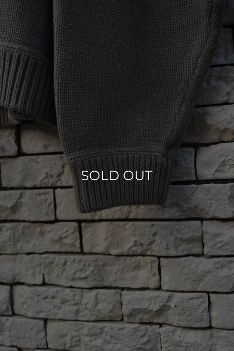 画像6: 90's Eddie Bauer cotton crew neck sweater (6)