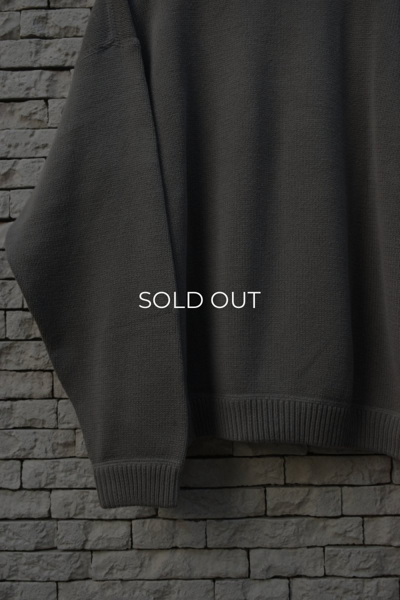 画像12: 90's Eddie Bauer cotton crew neck sweater (12)