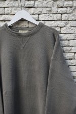 画像2: 90's Eddie Bauer cotton crew neck sweater (2)