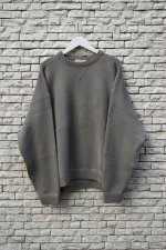 画像1: 90's Eddie Bauer cotton crew neck sweater (1)