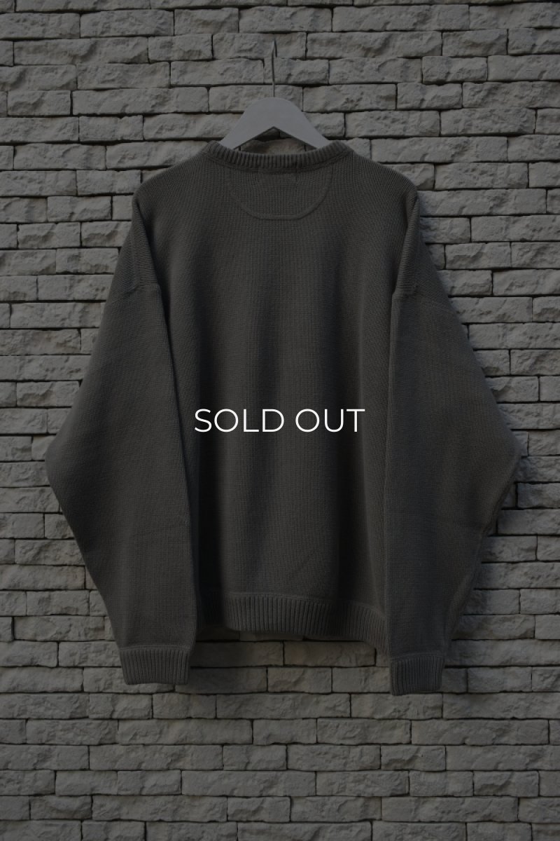 画像10: 90's Eddie Bauer cotton crew neck sweater (10)