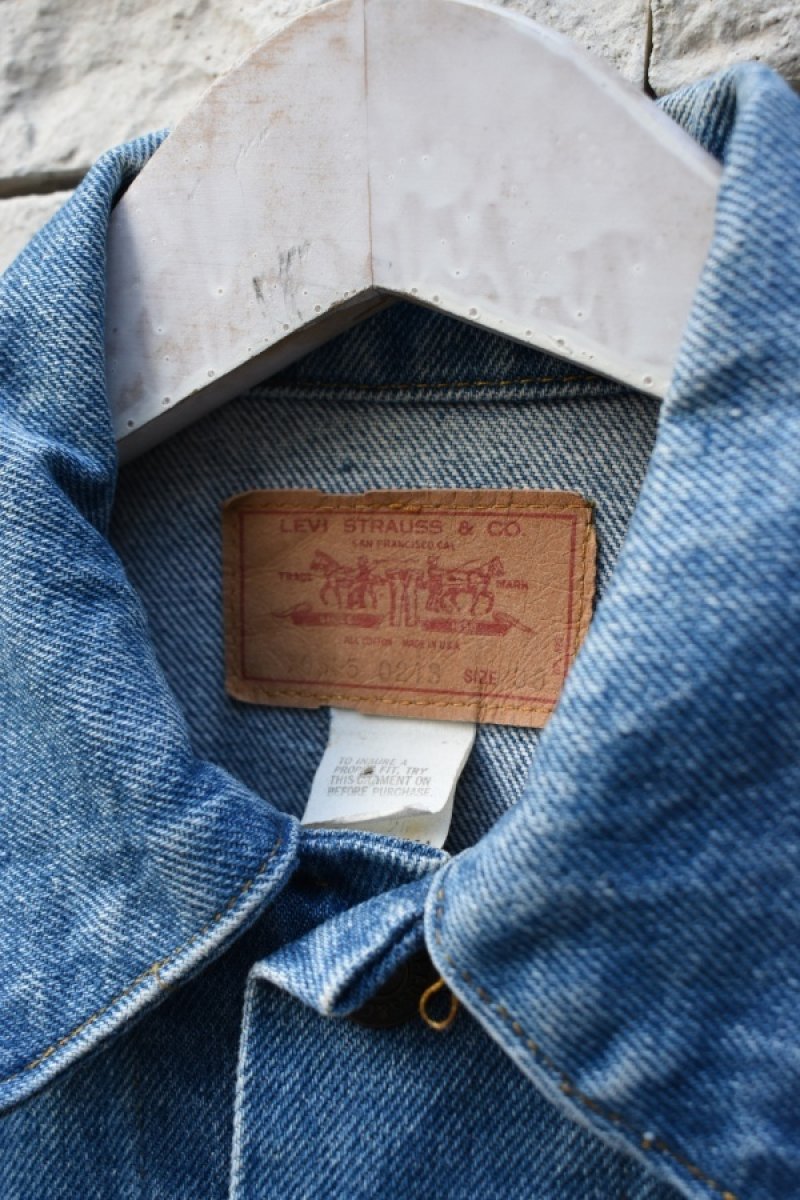 画像5: 70's Levi's 70505 denim jacket (5)