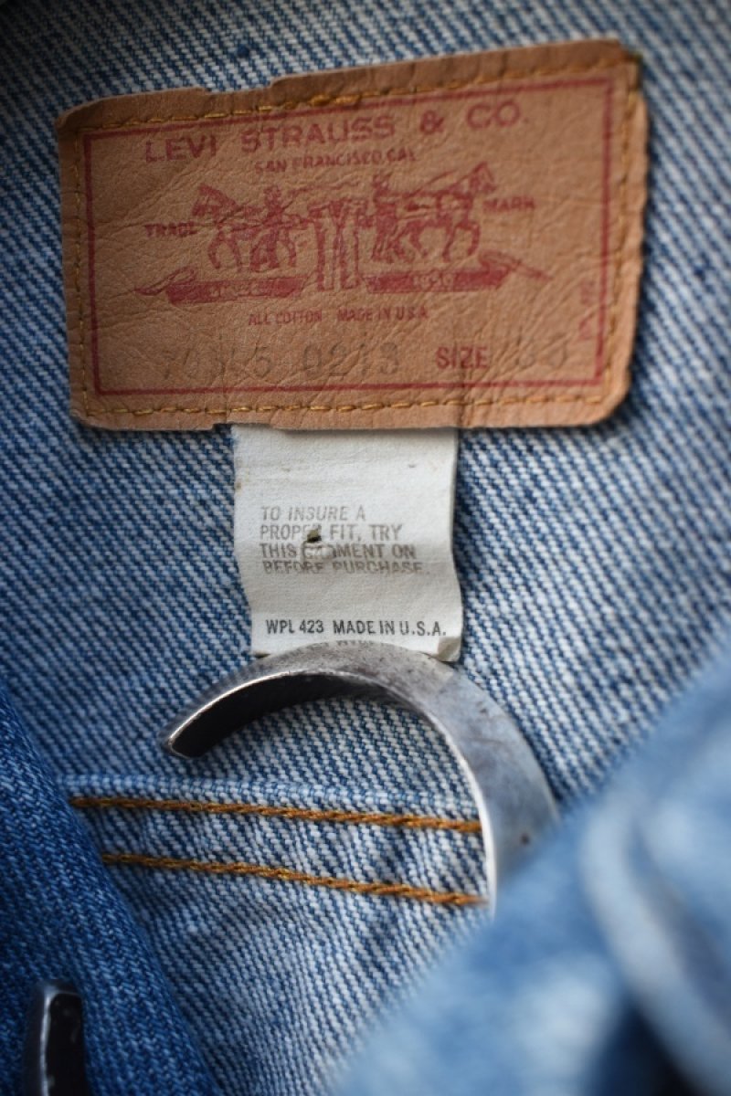 画像7: 70's Levi's 70505 denim jacket (7)