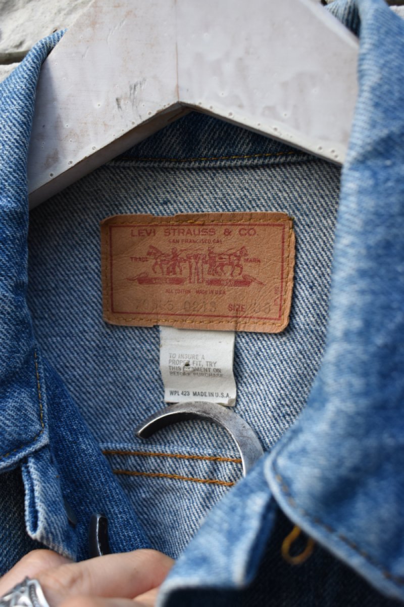画像6: 70's Levi's 70505 denim jacket (6)