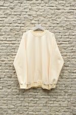 画像1: [NEW] BAYSIDE crew neck sweat shirt -MADE IN USA-（CREAM） (1)