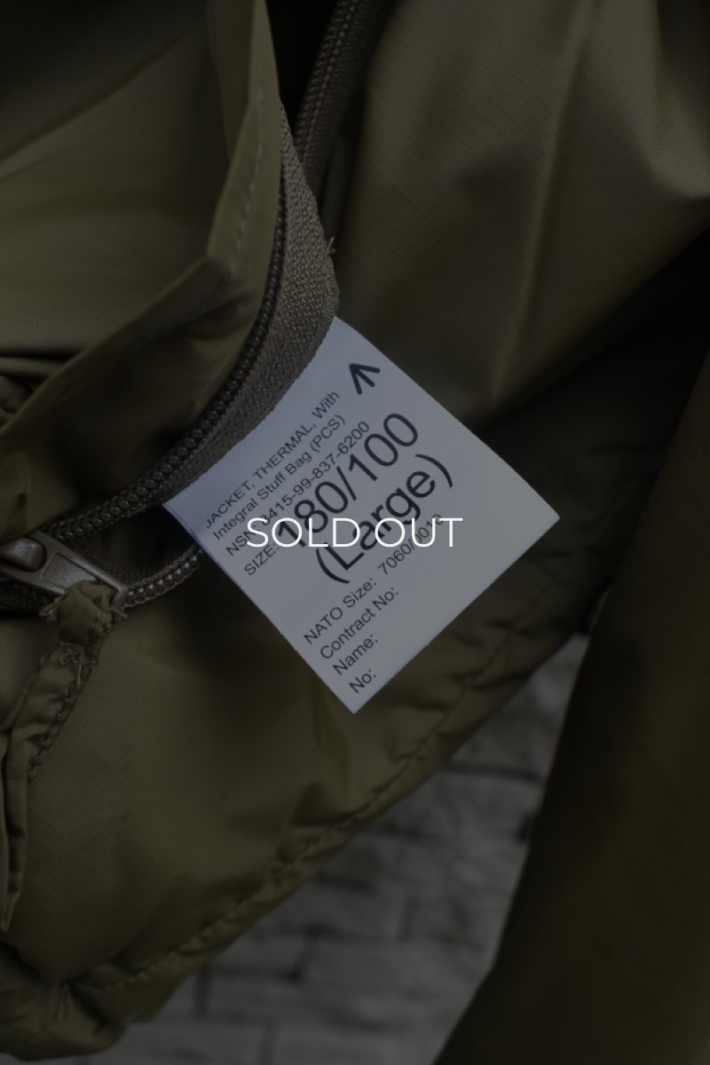 画像9: [NOS]BRITISH ARMY PCS THERMAL JACKET (9)
