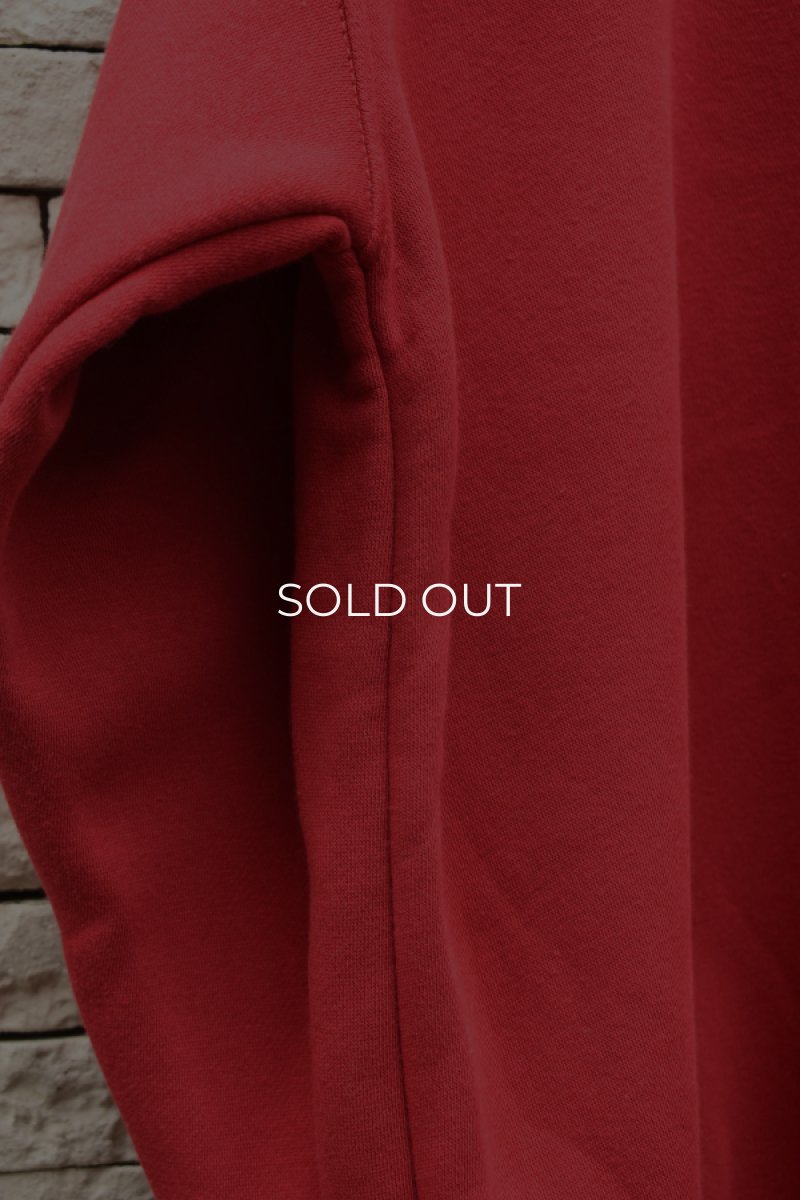 画像7: [NEW] BAYSIDE crew neck sweat shirt -MADE IN USA-（CARDINAL） (7)