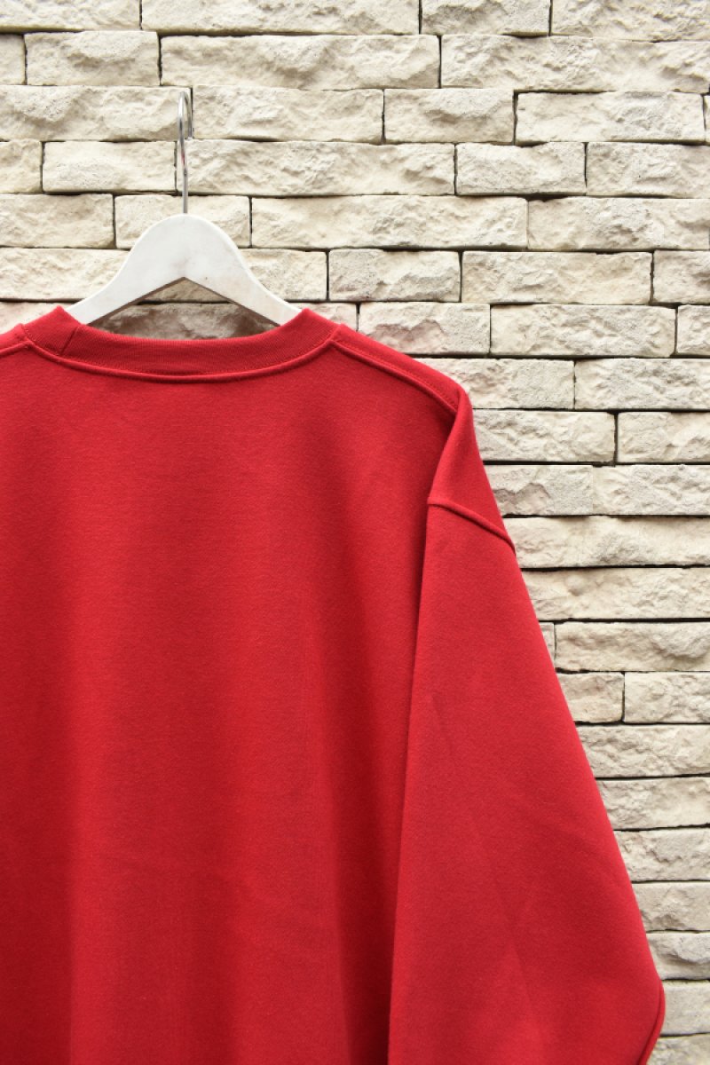 画像10: [NEW] BAYSIDE crew neck sweat shirt -MADE IN USA-（CARDINAL） (10)