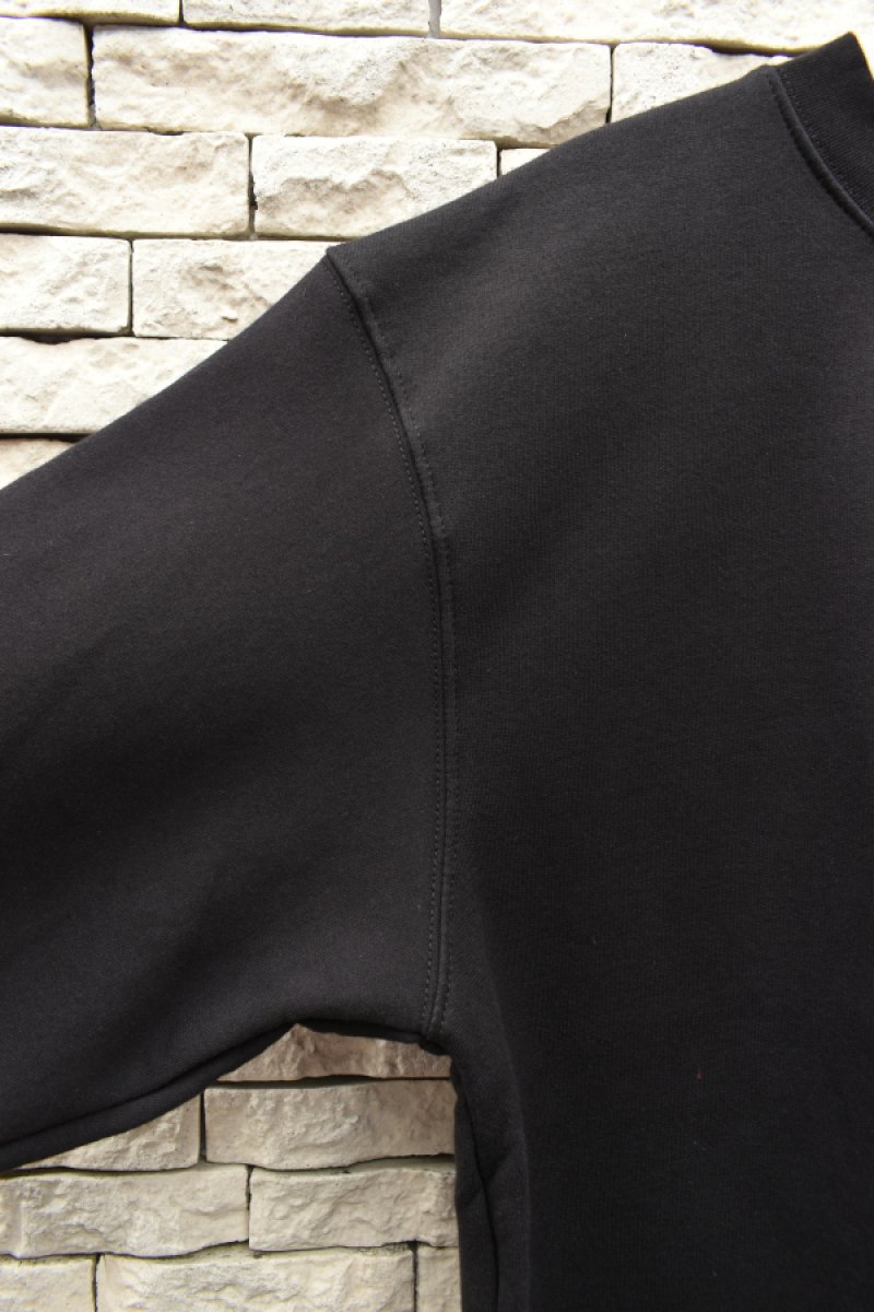 画像6: [NEW] BAYSIDE crew neck sweat shirt -MADE IN USA-（BLACK） (6)