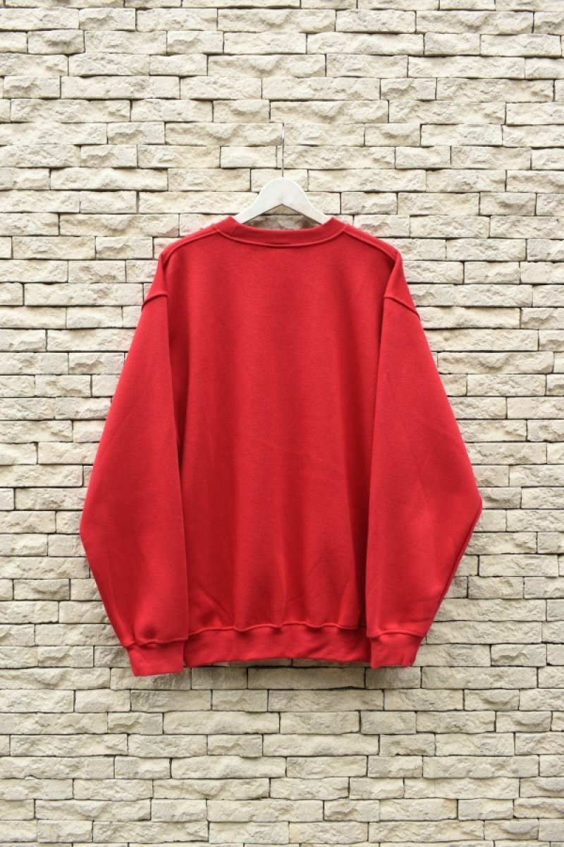 画像9: [NEW] BAYSIDE crew neck sweat shirt -MADE IN USA-（CARDINAL） (9)