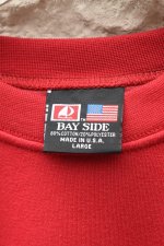 画像5: [NEW] BAYSIDE crew neck sweat shirt -MADE IN USA-（CARDINAL） (5)