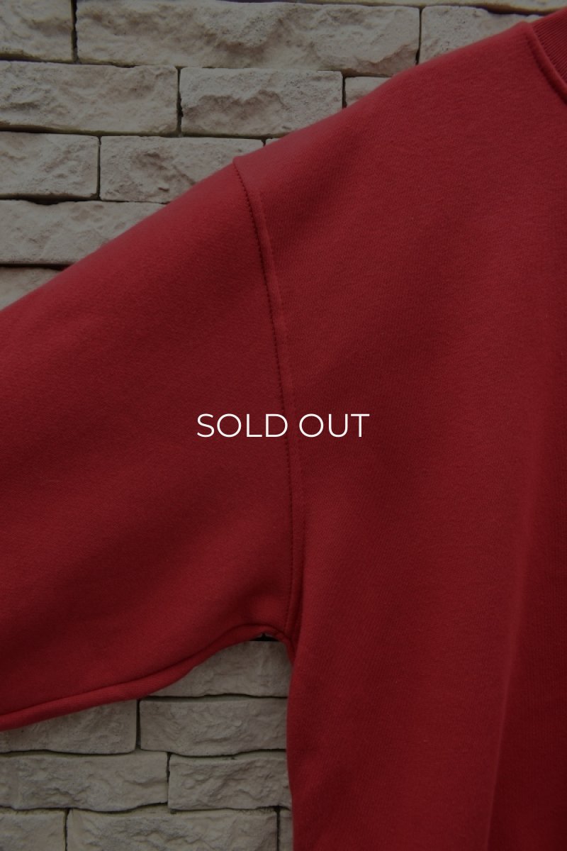 画像6: [NEW] BAYSIDE crew neck sweat shirt -MADE IN USA-（CARDINAL） (6)