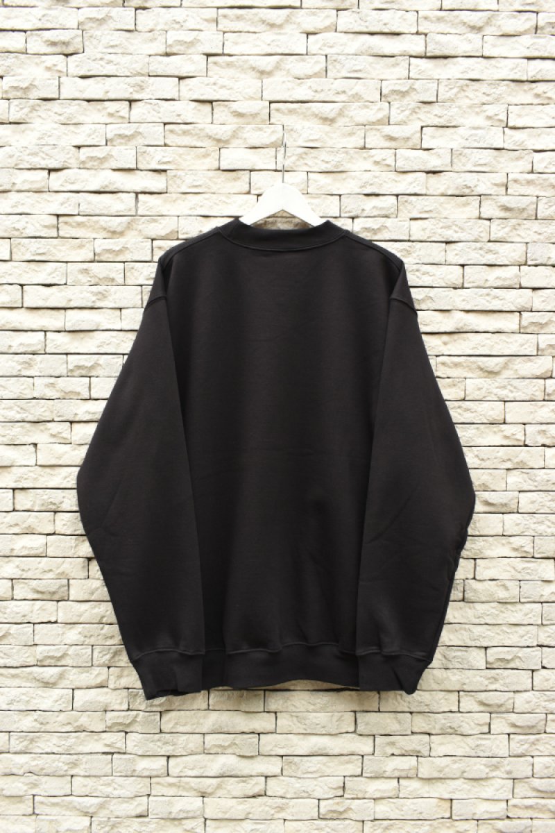画像9: [NEW] BAYSIDE crew neck sweat shirt -MADE IN USA-（BLACK） (9)