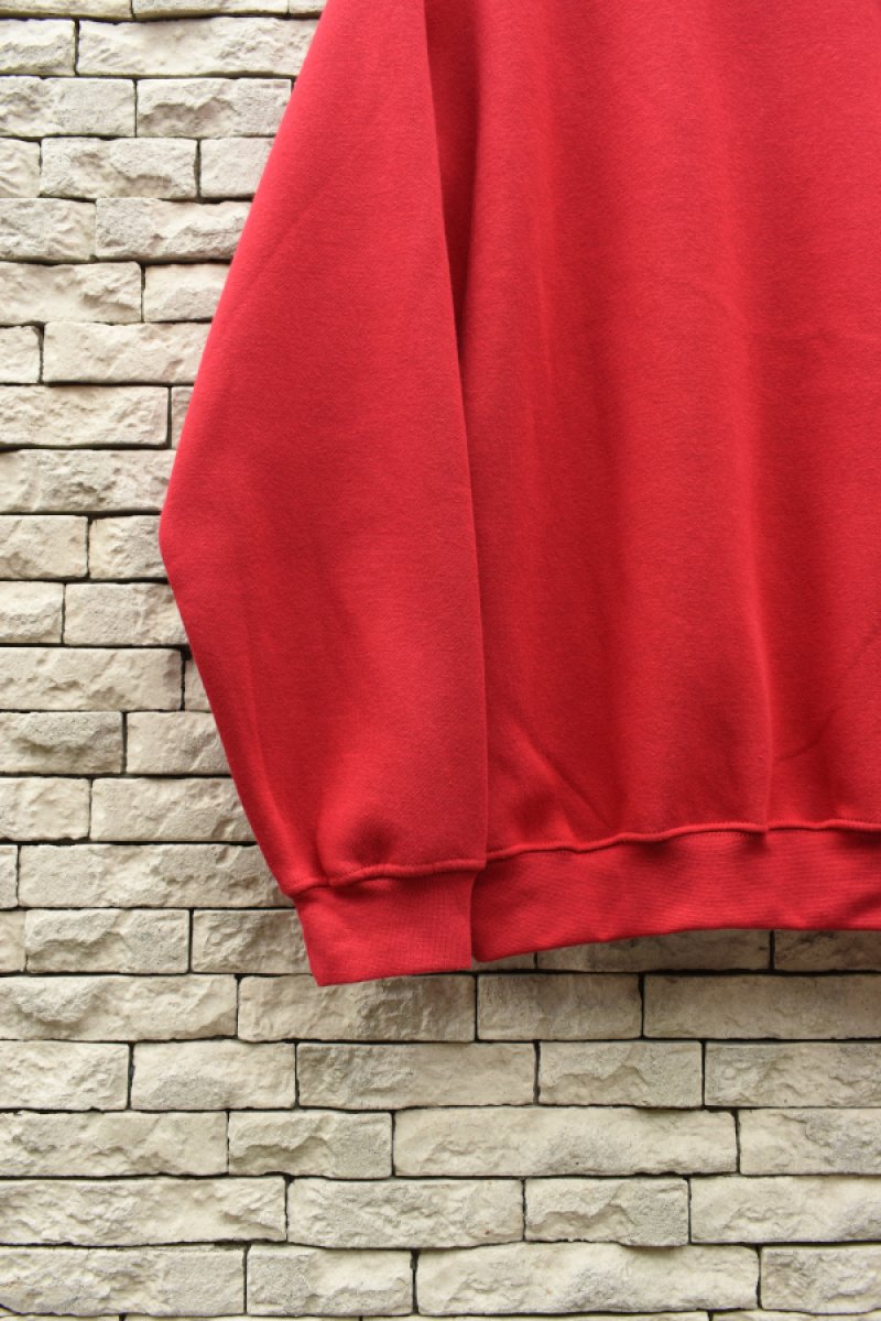 画像11: [NEW] BAYSIDE crew neck sweat shirt -MADE IN USA-（CARDINAL） (11)