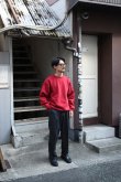 画像16: [NEW] BAYSIDE crew neck sweat shirt -MADE IN USA-（CARDINAL） (16)
