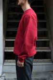 画像13: [NEW] BAYSIDE crew neck sweat shirt -MADE IN USA-（CARDINAL） (13)