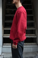 画像13: [NEW] BAYSIDE crew neck sweat shirt -MADE IN USA-（CARDINAL） (13)