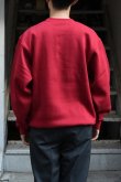 画像14: [NEW] BAYSIDE crew neck sweat shirt -MADE IN USA-（CARDINAL） (14)