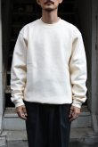 画像12: [NEW] BAYSIDE crew neck sweat shirt -MADE IN USA-（CREAM） (12)
