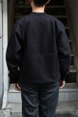 画像14: [NEW] BAYSIDE crew neck sweat shirt -MADE IN USA-（BLACK） (14)
