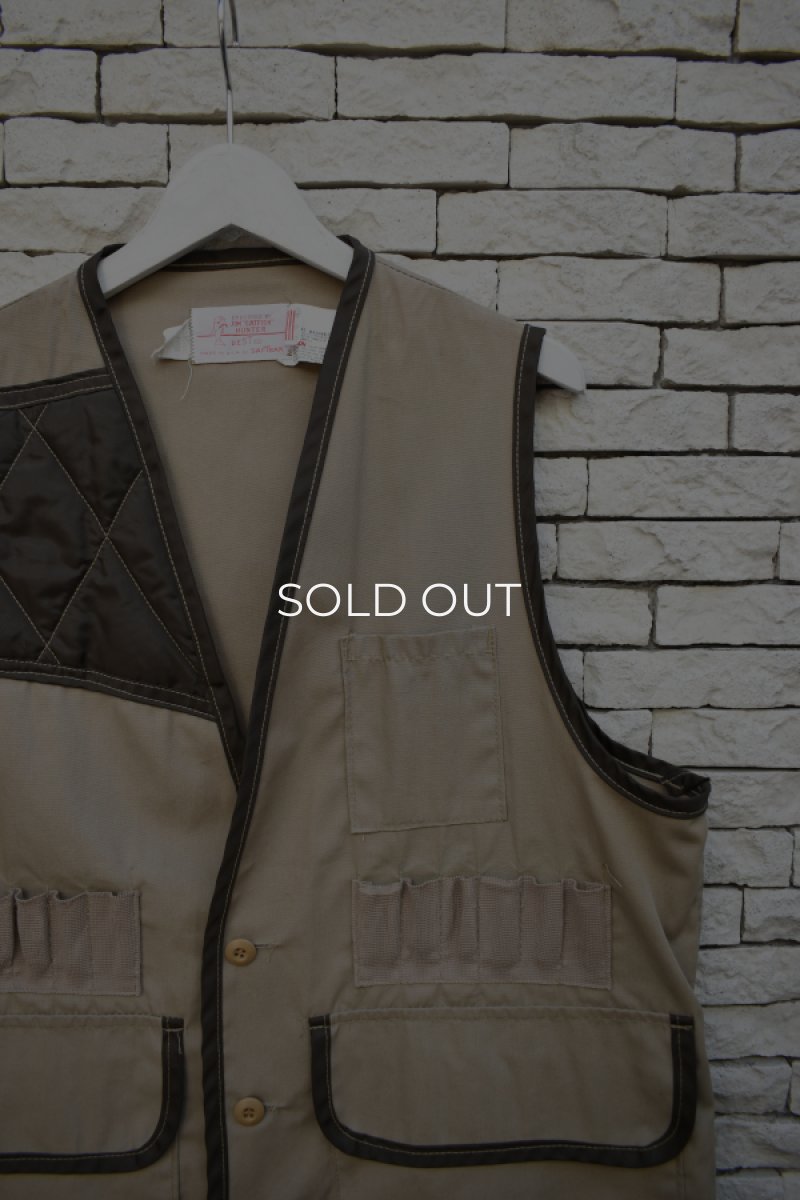 画像2: 70-80's JIM "CATFISH" HUNTER by SAFTBAK hunting vest (2)