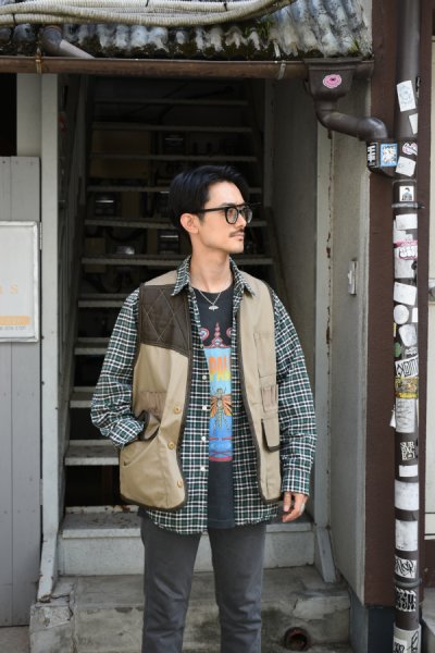 画像1: 70-80's JIM "CATFISH" HUNTER by SAFTBAK hunting vest