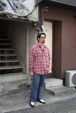 画像15: 90's J.CREW check flannel shirt -MADE IN USA- (15)