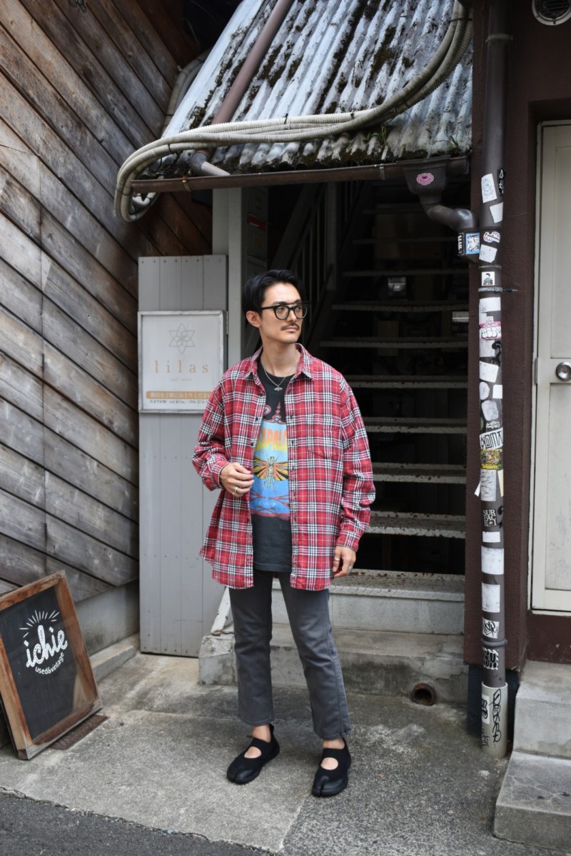 画像2: 90's J.CREW check flannel shirt -MADE IN USA-