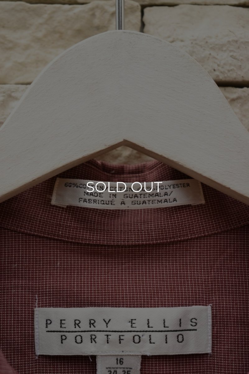 画像6: 90's PERRY ELLIS L/S shirt (6)