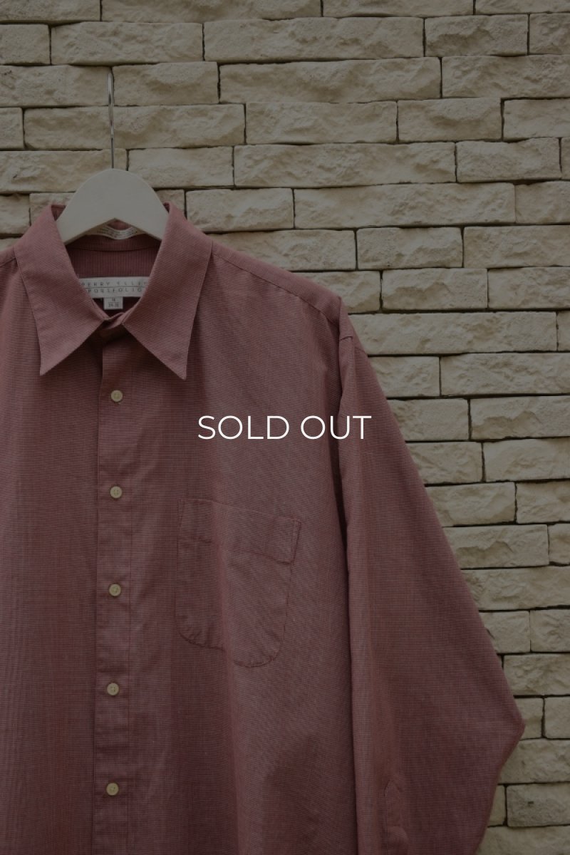 画像2: 90's PERRY ELLIS L/S shirt (2)