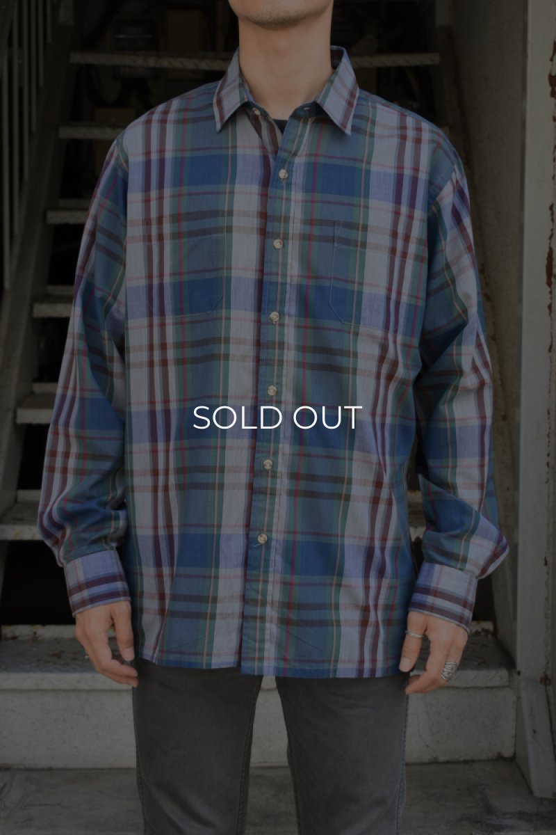 画像14: 80's ARROW check L/S shirt (14)