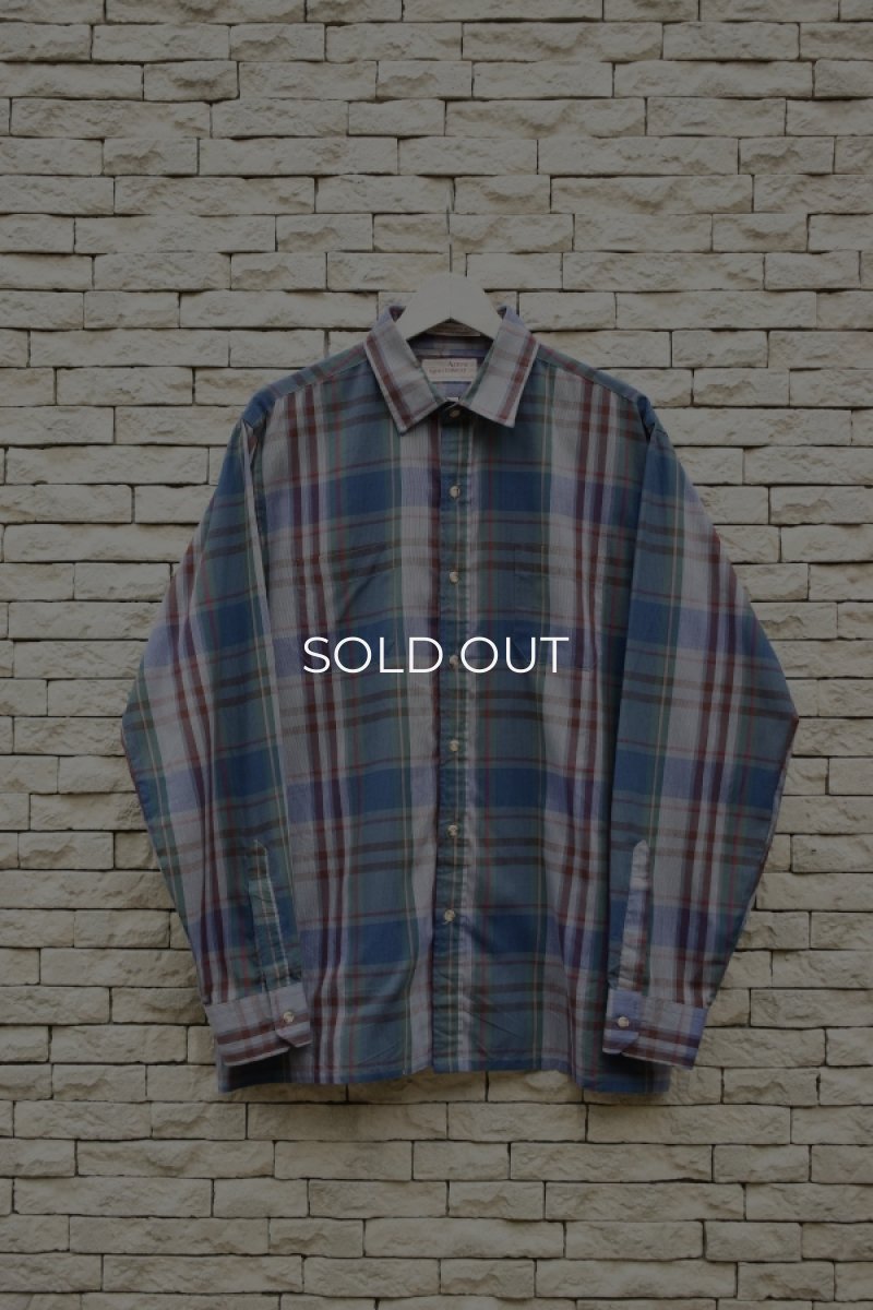 画像1: 80's ARROW check L/S shirt (1)