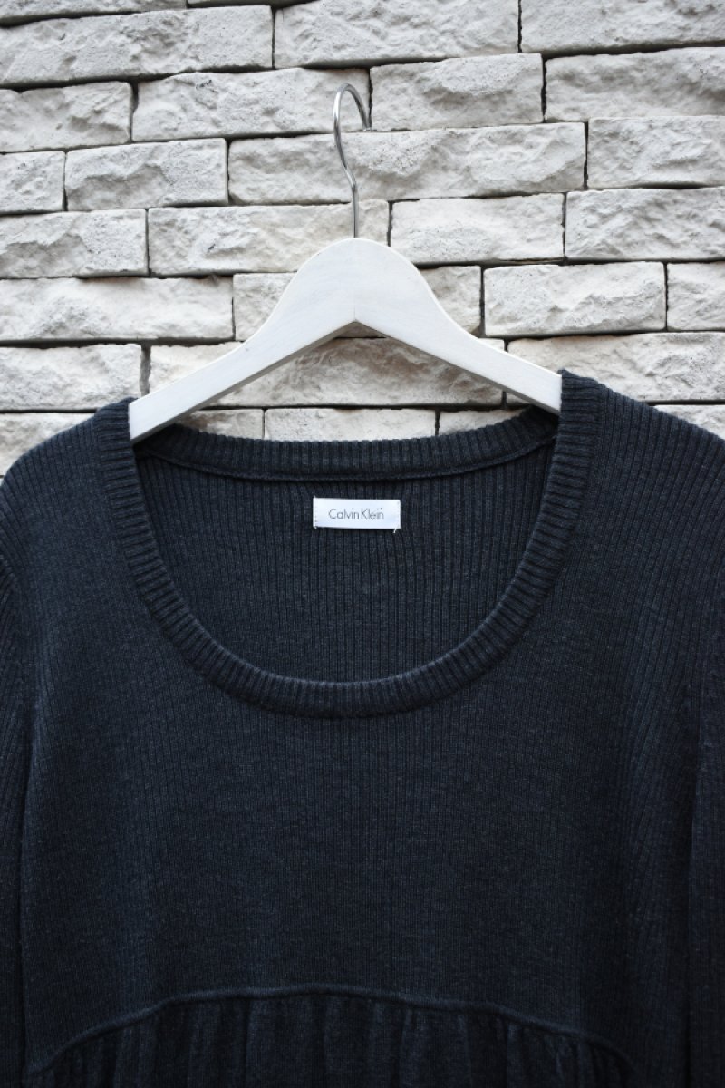 画像4: Calvin Clein acrylic knit one-piece (4)
