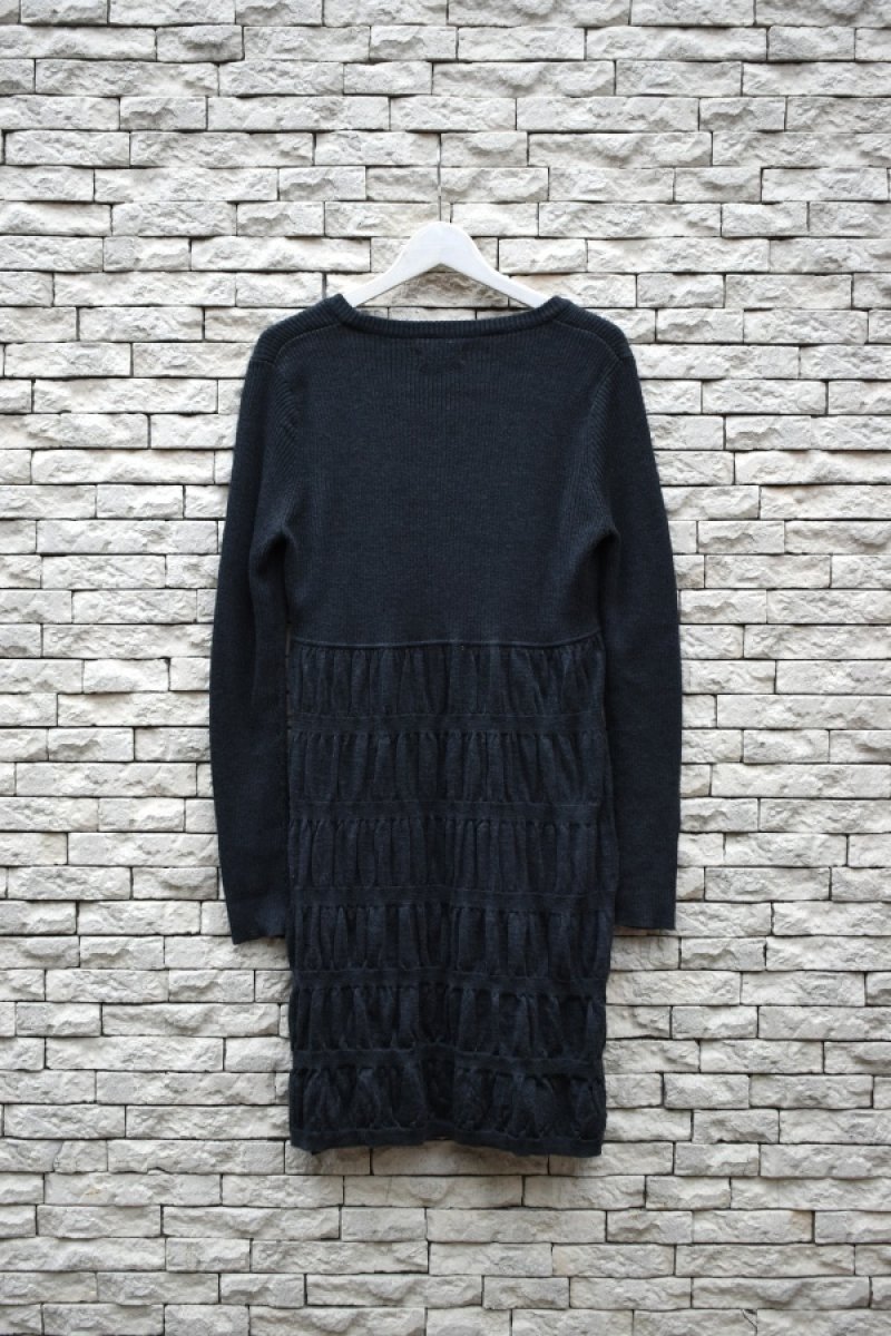 画像10: Calvin Clein acrylic knit one-piece (10)