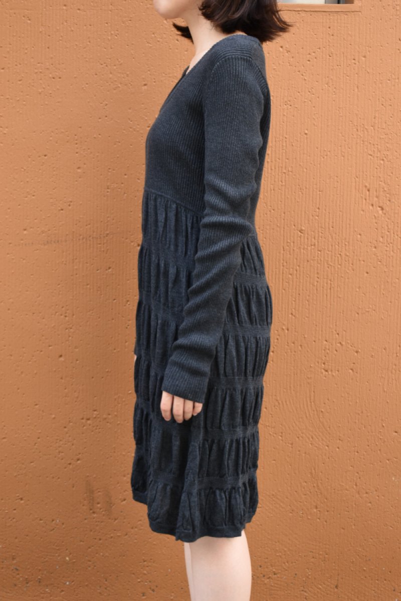 画像15: Calvin Clein acrylic knit one-piece (15)