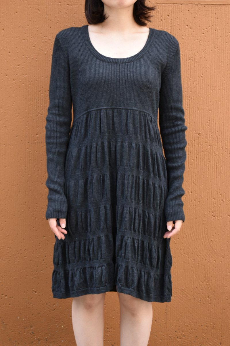 画像14: Calvin Clein acrylic knit one-piece (14)