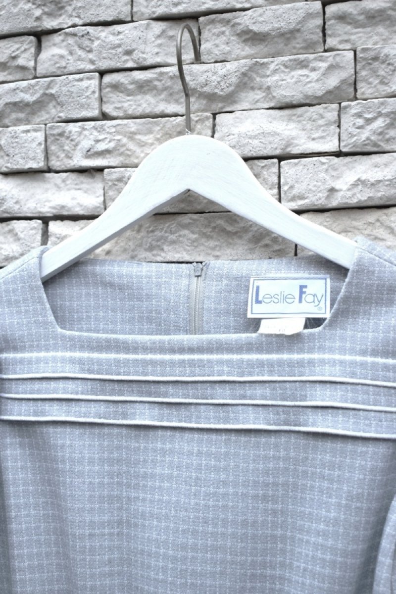 画像4: 80's Leslie Fay one-piece -MADE IN USA- (4)