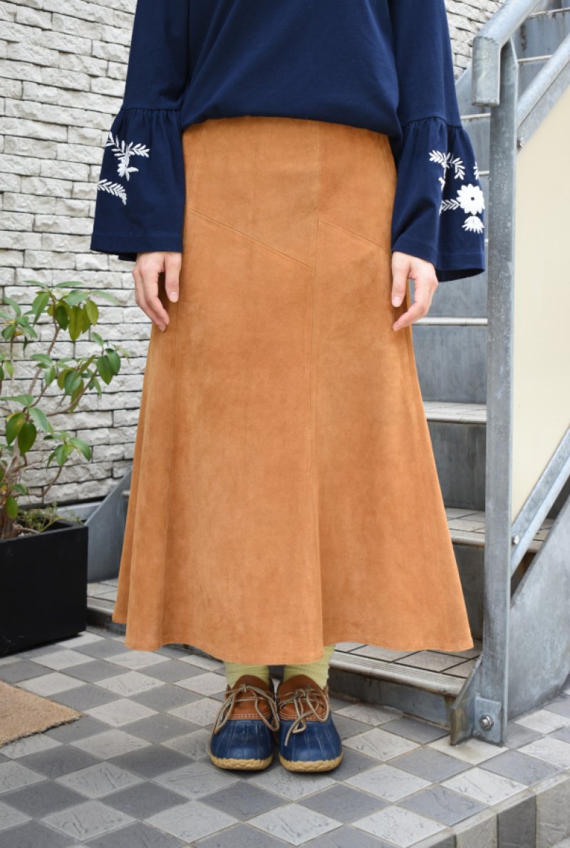 画像12: 80's Avon Fashions suede long skirt (12)