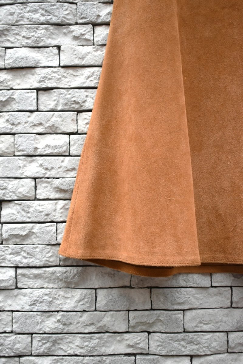 画像3: 80's Avon Fashions suede long skirt (3)