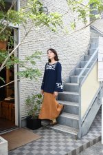 画像16: 80's Avon Fashions suede long skirt (16)