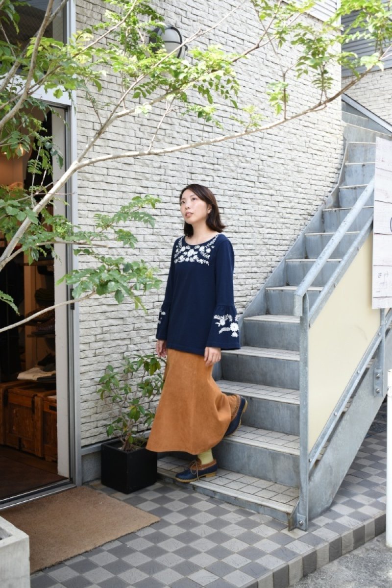 画像16: 80's Avon Fashions suede long skirt (16)